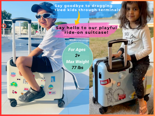 Discover the Magic of Travel with Our Ride-On Suitcase for Kids!